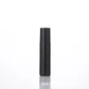 Botella roller de aceite esencial de 5 ml con tapa de veta de madera, botella roller de perfume, botella de aceite esencial a prueba de luz color té, botella vacía de aceite esencial dispensadora de perfume