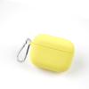 Adequado para Capa de Fone de Ouvido Airpodspro 3ª Geração Apple Bluetooth Fundo Plano 2,5mm Capa Protetora de Silicone Anti-Queda