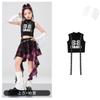 Ropa de Actuación de Jazz para Niños, Ropa para Niñas, Ropa de Moda Hip-Hop para Niños, Ropa Trendy para Pasarela, Traje de Jazz, Baile de Grupo de Chicas