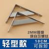 Suporte Triangular de Aço Inoxidável Rack de Armazenamento Suporte de Parede Rack de Suporte de Divisória Parede com Capacidade de Carga Prateleira Superior Rack de Armazenamento Fixo