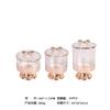Frascos de Plástico Estilo Europeo para Granos, Almacenamiento en Sala de Estar, Frascos Transparentes Color Oro Rosa, Cajas, Snacks, Productos Secos, Frascos para Almacenar Té