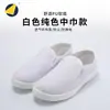 Venta Directa de Fábrica de Zapatos de Lona Limpios, Zapatos de Media Caña Rayados Antiestáticos de Spu/Pvc, Adecuados para Fábricas Electrónicas y Laboratorios, Resistentes al Aceite