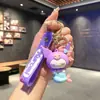 Llavero de Muñeca de Dibujos Animados Sanrio Kulomi, Colgante de Máquina de Bolas, Llavero Lindo para Bolsos, Pequeño Regalo al por Mayor