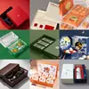 Caixas de embalagem cosmética personalizadas para produtos de skincare, incluindo sérum, batom e protetor labial, bem como caixas de embalagem de cartão prateado para cosméticos