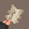 Pinza para el Cabello de Perlas Pequeñas de Alta Gama, Pasador Delicado y Exquisito para Media Coleta para Mujeres, Nuevo Modelo 2026, Accesorio para el Cabello de Clip en la Parte Posterior de la Cabeza