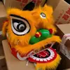 Conjunto Infantil para Danza de Cabeza de León, Accesorios de Cabeza de León para Niños Pequeños, Celebración de Año Nuevo de Jardín de Infancia del Año del Tigre, Pequeña Danza de Cabeza de León