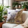 Funda de almohada con estampado de primavera Amazon Transfronterizo Camión con estampado de corona Juego de fundas para cojines de sofá Funda de cojín para dormitorio