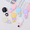 Lindo espejo de lazo accesorios de resina hechos a mano diy joyería de gel de crema pasador funda de teléfono móvil pegatinas para tazas venta al por mayor