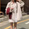 Roupas femininas chiques, coleção de outono de alta qualidade para mulheres de Dongdaemun, Coreia, design moderno e elegante estilo britânico, sobretudo solto e casual
