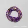 Suministro Transfronterizo Cadenas para la Cintura Europeas y Americanas Cadena Corporal Africana Cadena para el Vientre de Cuentas de Vidrio Joyería para Bikini Cadena para la Cintura