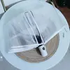 Guarda-chuva Transparente com Design de Gato Branco, Totalmente Automático, Estilo Anime, Manual, Fofo, Alto Valor Estético, Dobrável, para Influenciadoras Femininas, Crianças, Desenhos Animados, Estudantes