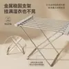 Secador de ropa eléctrico de temperatura constante para el hogar, tendedero plegable de aleación de aluminio con alas en forma de ala, tendedero móvil multifuncional