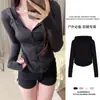 Ropa Nueva 2024 de Seda de Hielo Ajustada con Protección Solar UPF50+ para Mujeres para Usar Verano Anti-UV Look Adelgazante Ropa de Protección Solar para Mujeres