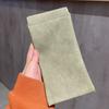 Bolsa de cuero con boca de metralla para gafas, moderna y portátil, con cierre automático, para guardar gafas de sol.