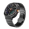 Adequado para Pulseira de Relógio Samsung Watch8 Titânio Liberação Rápida Uma Peça Pulseira de Relógio Ultra Liga de Titânio Dlc Endurecido