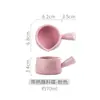 Taza Pequeña de Leche al por Mayor con Asa, Platillo de Salsa Cerámico para el Hogar, Jarrita Pequeña de Leche, Utensilios de Café, Taza para Verter Leche, Mini Jarrita Pequeña de Leche