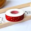 Cinta de Terciopelo Estampada en Oro Estilo Nuevo Estilo Navideño Cinta Decorativa Navideña Material para Lazo de Caja de Regalo Empaque de Regalo