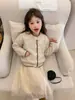 Colección Otoño 2026: Cárdigan Infantil Versátil, Sencillo y Atemporal - Suéter de Moda Estilo Coreano para Niñas