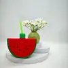Tazas de Paja Serie Frutas de Verano Se Pueden Personalizar Según la Imagen, Soporte para Diseño Personalizado de Vasos de Plástico de Forma Especial para Publicidad y Promoción