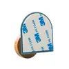 8 Piezas Color Dopamina Bloqueo de Color Madera Maciza Gancho Adhesivo Sin Taladro Colgador de Puerta Trasera Baño Pasillo Pared Gancho de Ropa Sin Costuras