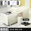Cama de champú para terapia capilar, salón de belleza, limpieza de oídos, cuidado del cabello, tratamiento de primer paso, barbería, terapia de vapor simple, cama de terapia capilar con circulación de agua