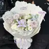 Pétalos de flor reales con bordes irregulares, papel de pétalos rasgable a mano, papel Dongba hecho a mano engrosado, papel texturizado para envolver ramos, venta al por mayor para floristerías
