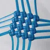 Material de Ratán Plano de 5 mm Material Tejido a Mano para Tejer Bolsas Cestas de Flores Ratán de Plástico Tejido de Ratán Ratán de Imitación Tira Tejida Tira No