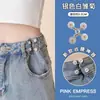 Herramienta de Ajuste de Cintura Elástica para Jeans Pin de Fijación de Cintura Desmontable para Pantalones Adelgazantes Accesorio de Cintura