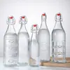 Nova Garrafa de Vidro Le Buckle 1L Garrafa de Vidro Enzyme Snap Garrafa de Vidro para Suco de Frutas Vinagre de Maçã Garrafa de Vidro com Tampa Articulada