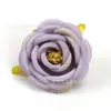 Alta calidad nuevo fucsia talla 62 rosa cabeza de flor artificial DIY tocado diadema corsage pasador material de flor
