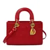 Bolsos Nuevo Bolso de Mano Retro con Patrón de Cocodrilo Bolso de Hombro Cruzado Versátil de Nicho Moda Europea y Americana Bolso Princesa Diana para Mujer