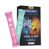 Sexo en pareja con hielo y fuego para mejorar la felicidad y refrescar el sexo adulto. Suministros sexuales para adultos al por mayor.