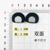 Serie de Parches para Ojos y Orejas de Oso, Conejo y Rana de Goma Suave de PVC, Accesorios Hechos a Mano para Funda de Teléfono, Pasador de Pelo, Hebilla de Zapato