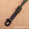 Z08 Cordón para Llavero Hecho a Mano Listo para Usar del Fabricante, Cuerda para Linterna, Cuerda para Colgar del Cuello, Correa de Identificación Trenzada de Paracord de 7 Hilos