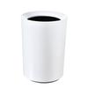 Bote de Basura de Gama Alta sin Tapa con Anillo de Presión y Cubeta Interior para Almacenamiento de Residuos de Cocina, Baño, Oficina y Uso Doméstico
