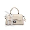 Bolsa cuadrada pequeña portátil de estilo coreano de alta gama, temperamento simple, nueva para primavera y verano, moda casual, todo-partido, bandolera de PU para mujer