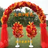 Novo Arco de Casamento Queda de Neve Porta Arco Europeu Suporte de Flores Evento de Inauguração Loja Aniversário Decoração de Casamento Adereços