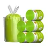 Bolsa de Basura para Hogar, Rollo Extra Grande con Cordón, Engrosada, con Asas, Negra, para Cocina, Dormitorio, Limpieza de Oficina