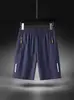 Shorts Casuais Esportivos Masculinos Oversized de Secagem Rápida com Bolsos com Zíper para o Verão