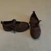 Zapatos Mary Jane de Suela Gruesa Estilo Desierto para Mujer 2026 Nuevos Versátiles de Correa Única con Velcro Cómodos para Viajar Versátiles Zapatos para Mujer