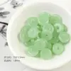 Estilo Antigo Novo Chinês Imitação de Jade Esmaltado Fivela de Segurança Contas Espaçadoras Pulseira DIY Contas Budistas Brincos Grampo de Cabelo Acessórios de Joias