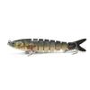 Cebo de plástico biónico de 133 mm y 20,3 g con capa de natación completa flexible, disponible para peces de ocho secciones.
