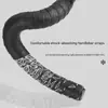 Manillar de Bicicleta Chrysanthemum para Bicicleta de Montaña, Manillar Cómodo para Bicicleta de Carretera, Manillar Antideslizante de Silicona Amortiguador de Vibraciones Absorbente de Sudor