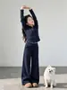 Conjunto de roupas esportivas de outono super popular para meninas 2026, looks da moda para adolescentes, roupas para crianças maiores e alunos do ensino fundamental, adequado para primavera e outono