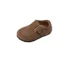 Zapatos Birkenstock Cuadrados de Color Sólido Retro para Niños 2026 Nuevo Estilo Otoño Unisex Estilo Coreano Casual Versátil Suela Suave Zapatos Individuales