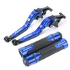 Aplicable a Honda GROM MSX125/SF Monkey125 Palancas de Freno y Embrague Plegables Modificadas Puños de Manillar