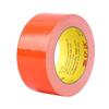 Cinta Adhesiva de Alfombra Naranja-Roja de Un Lado con Fuerte Viscosidad y Sin Marcas, Cinta Especial de Tela para Decoración y Película de Acolchado