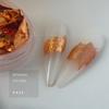 Manicure Folha de Ouro e Prata Decoração de Unhas Colorida Dupla Face Ouro Ouro Claro Champagne Prata Retrô Adesivo de Folha de Estanho