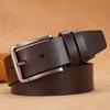 Cinturón con hebilla de pasador de pegamento de comercio exterior para hombre, estilo casual retro, de moda, con entrega inmediata.
