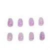 Beibeifu ametista natural pequeno corajoso cordão pingente esculpido cristal pequeno DIY pulseira fábrica atacado